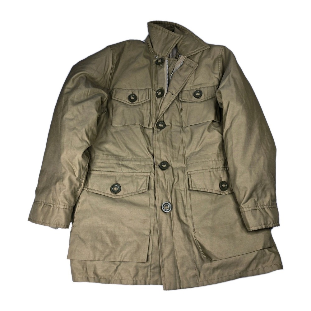 Vintage Pioneer Feather-lite Goose‎ Down Field Jacket Parka Tan Mens L Canada